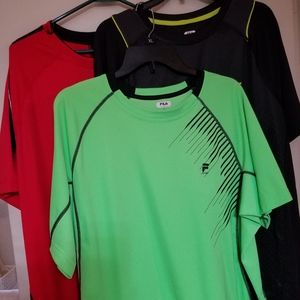 Fila athletic shirts